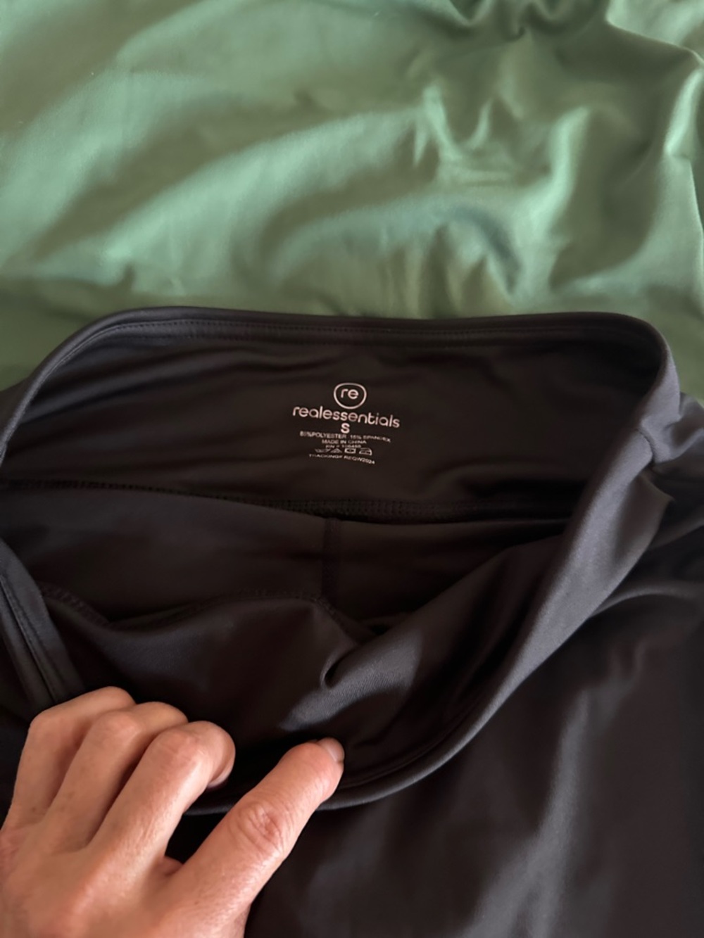 realessentials Black Active Leggings